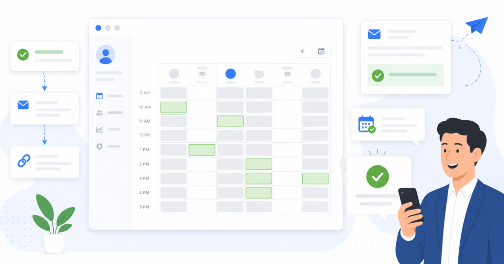 Calendly agenda inteligente programar reuniones pymes 2026