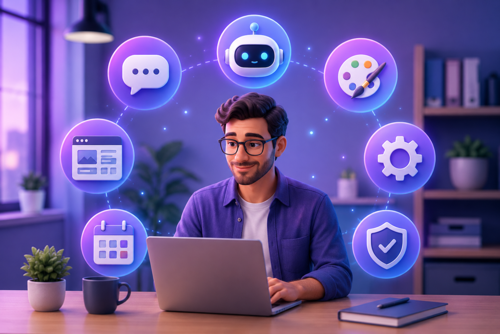 Guía completa de IA para pymes en 2026 con las mejores herramientas gratuitas para digitalizar tu negocio