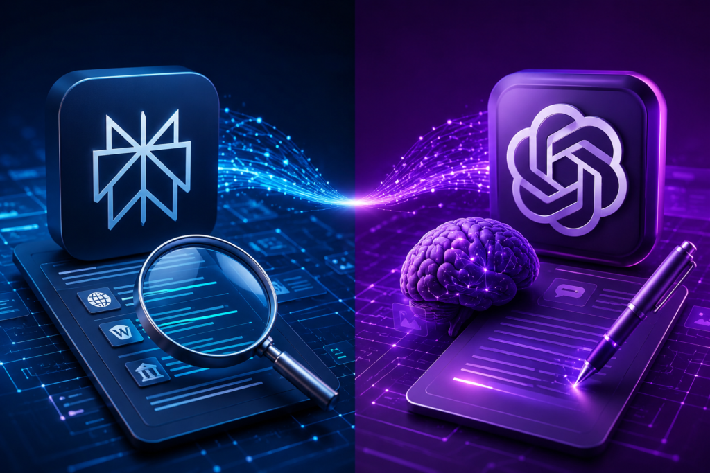 Comparativa Perplexity vs ChatGPT para búsqueda de información empresarial en 2026